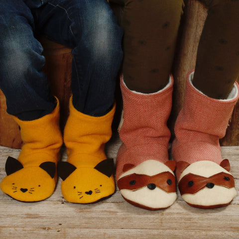 Animal Boots Family Bundle child and adult sizes - PDF sewing pattern from Twig + Tale