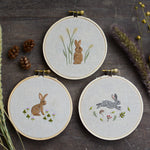 BUNDLE Bunny Embroideries ~ Digital Pattern + Video