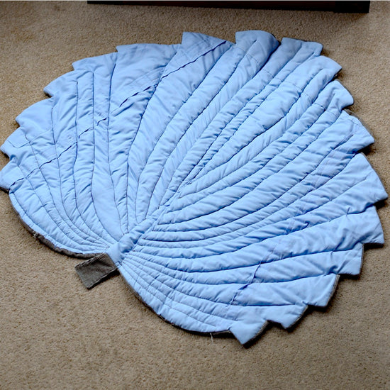 Tropical Leaf Blanket PDF sewing pattern from Twig + Tale