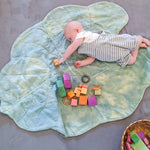 Tropical Leaf Blanket PDF sewing pattern from Twig + Tale