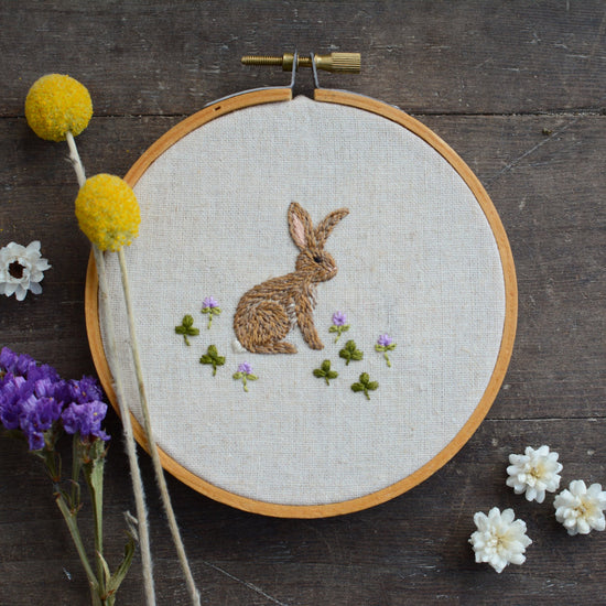 BUNDLE Bunny Embroideries ~ Digital Pattern + Video