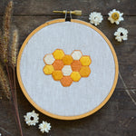 As Sweet As Can Bee Embroidery ~ Digital Pattern + Video