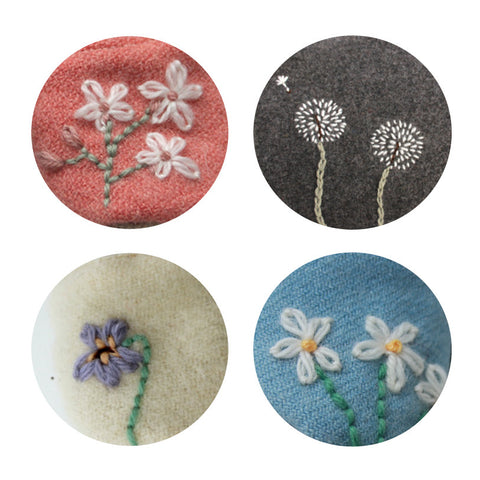 Wildflower Embroidery Collection - Twig + Tale  - Digital PDF Download - 1