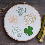 Leaf Embroidery - European Collection ~ Digital Pattern + Video