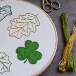 Leaf Embroidery Pattern - European Collection