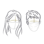 Free fabric face mask pattern by Twig + Tale