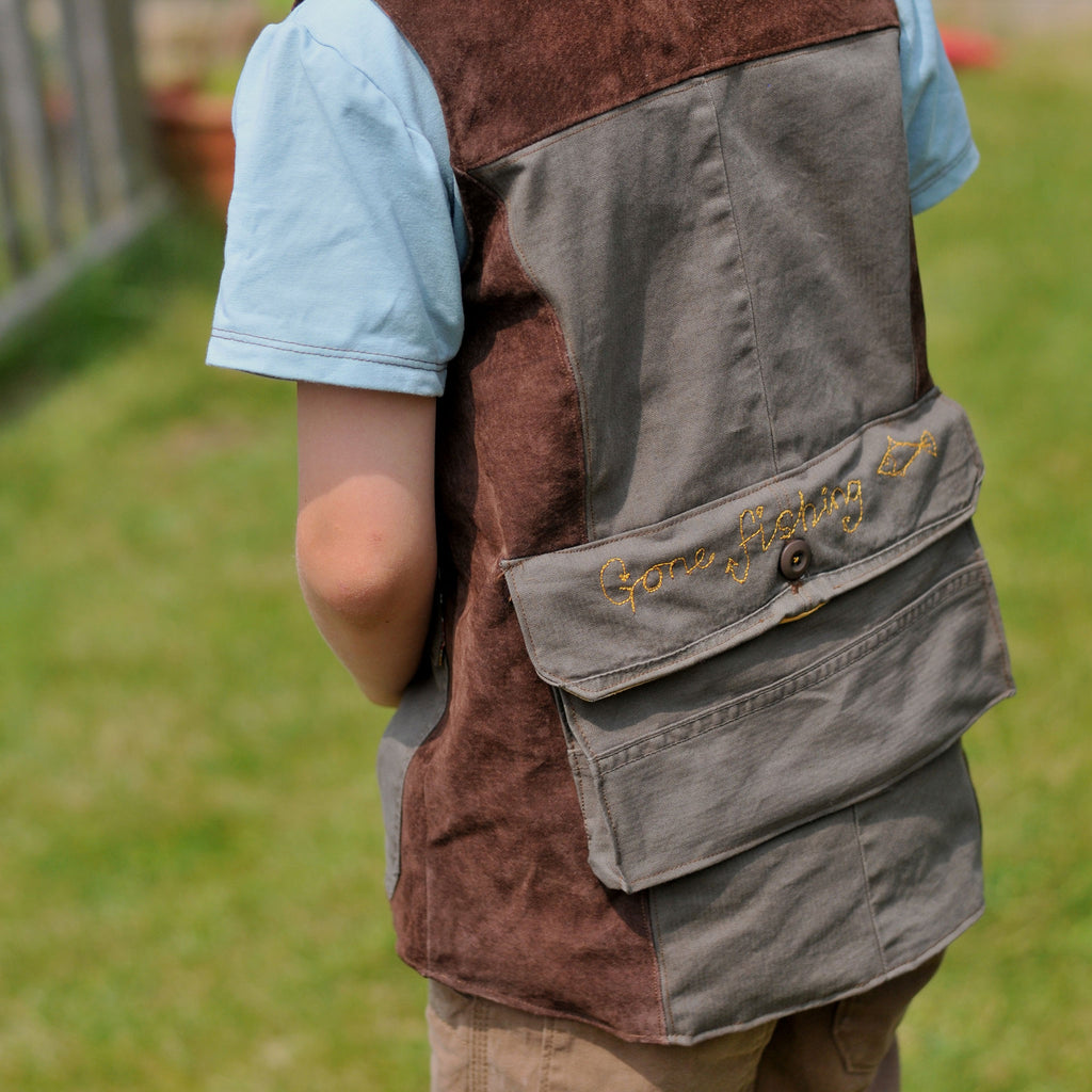 Fishing Vest ~ Add-on for Child Trailblazer Vest – Twig + Tale