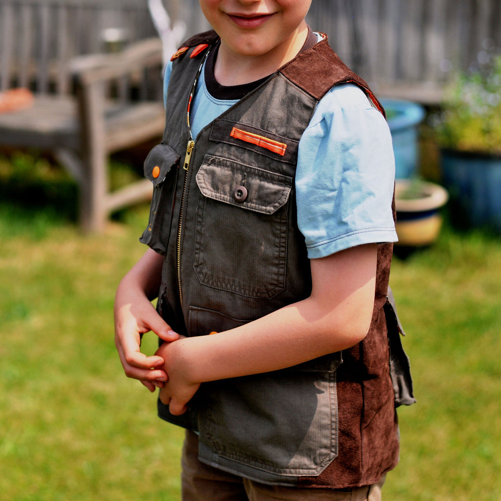 Fishing Vest ~ Add-on for Child Trailblazer Vest – Twig + Tale