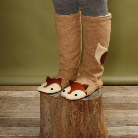 Animal Boots for Adults - PDF sewing pattern from Twig + Tale