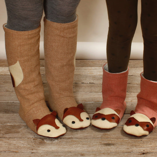 Animal Boots Family Bundle child and adult sizes - PDF sewing pattern from Twig + Tale