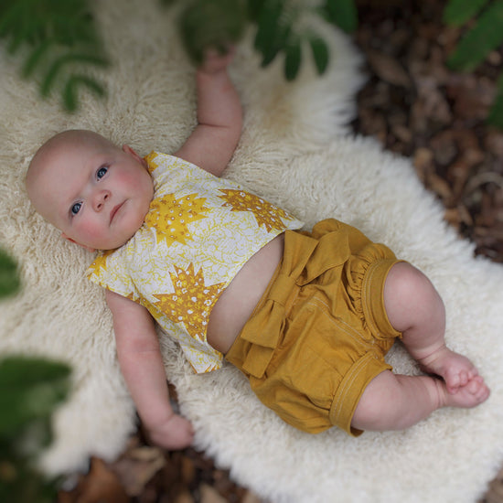 Babies - Pixie Shorts sewing pattern by Twig + Tale