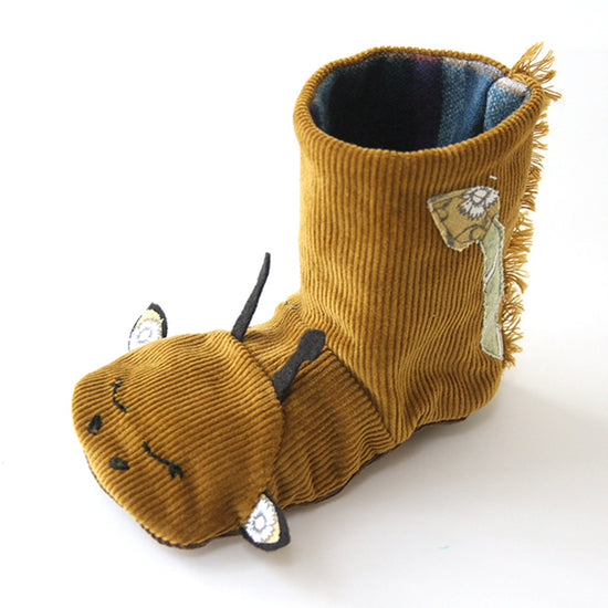 Animal Boots for Big Kids - Twig + Tale  - Digital PDF Sewing Pattern