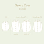 BUNDLE - Family Grove Coat Collection ~ Digital Pattern + Video Class