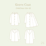 Grove Coat for Children PDF sewing pattern from Twig + Tale