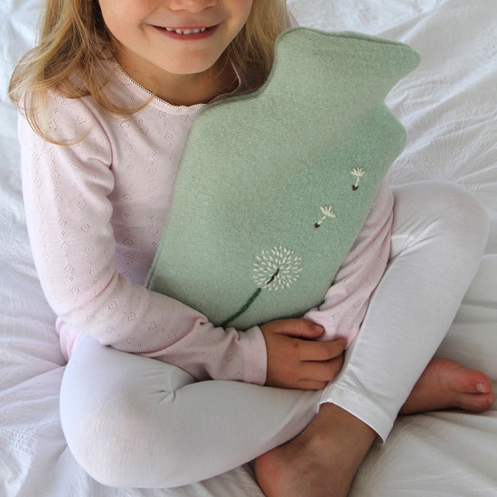 Hot Water Bottle Cover Sewing Pattern - Dandelions - Twig + Tale  - Digital PDF Download - 4