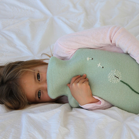 Hot Water Bottle Cover Sewing Pattern - Dandelions - Twig + Tale  - Digital PDF Download - 5