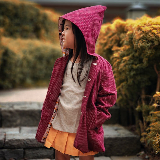 Grove Coat for Children PDF sewing pattern from Twig + Tale