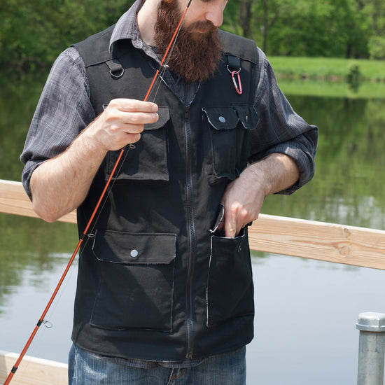 Fishing Vest ~ Add-on for Adult Trailblazer Vests – Twig + Tale