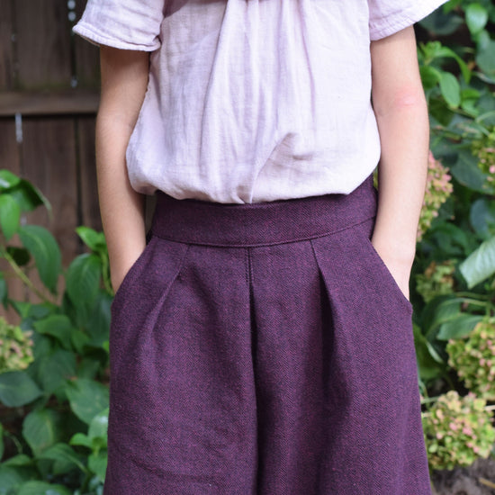 Fernway Culottes - Child ~ Digital Pattern + Video Class