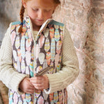 children's trailblazer vest pdf digital sewing pattern by Twig and Tale