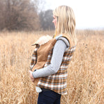 Nestledown Add-on for Trailblazer VEST ~ Zip in Baby-Wearing + Pregnancy Panels