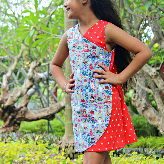 Petal Wrap Dress + Tunic digital sewing pattern by Twig and Tale 8