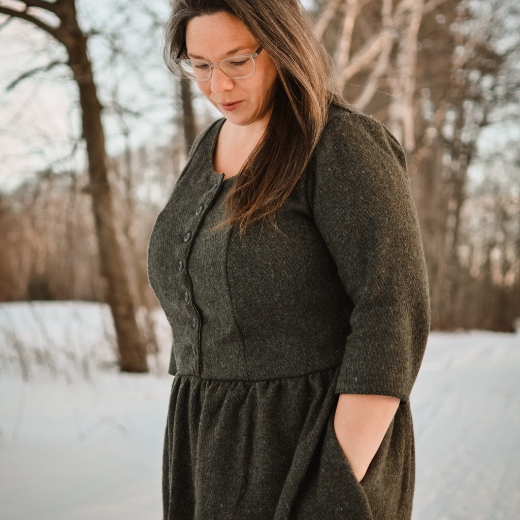 Fable Dress - Adult ~ Digital Sewing Pattern + Video Class – Twig + Tale