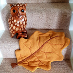 Oak Leaf Doll Blanket digital PDF sewing pattern by Twig + Tale