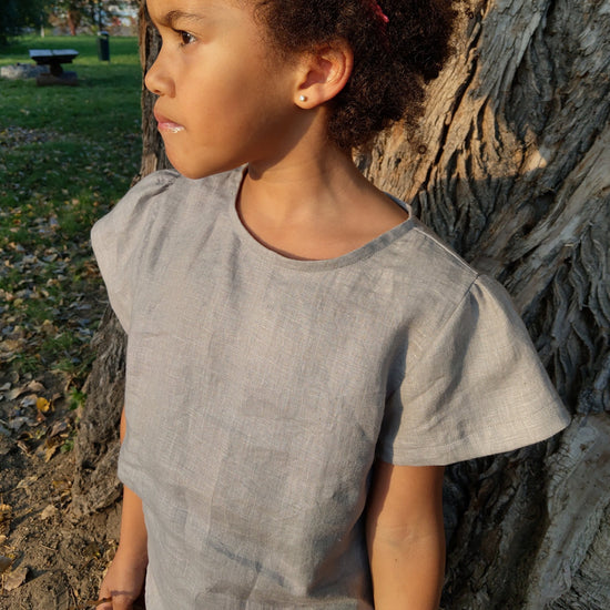 Scenic Top for Children PDF sewing pattern from Twig + Tale