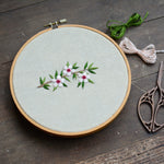 BUNDLE New Zealand Flowers Embroidery ~ Digital Pattern + Video