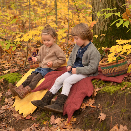 North American Leaf Blanket Bundle - pdf sewing patterns from Twig + Tale