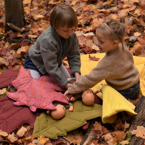 North American Leaf Blanket Bundle - pdf sewing patterns from Twig + Tale