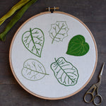 Leaf Embroidery - BUNDLE ~ Digital Pattern + Video
