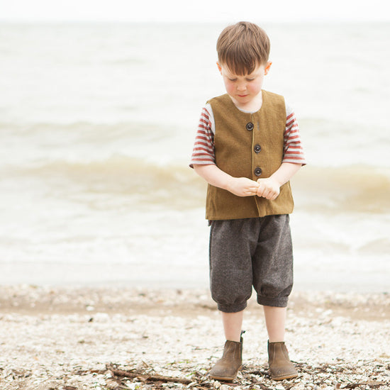 Boys - Bottoms Pixie shorts and pants pdf digital sewing pattern by Twig and Tale