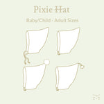 Pixie Hat ~ Digital Pattern + Video Class