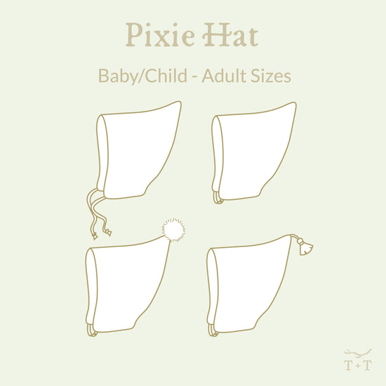 Pixie Hat ~ Digital Pattern + Video Class