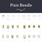 BUNDLE Pixie Essentials + Expansion Pack Sewing Patterns - Child ~ Shorts, Pants, Culottes, Romper + Suspenders