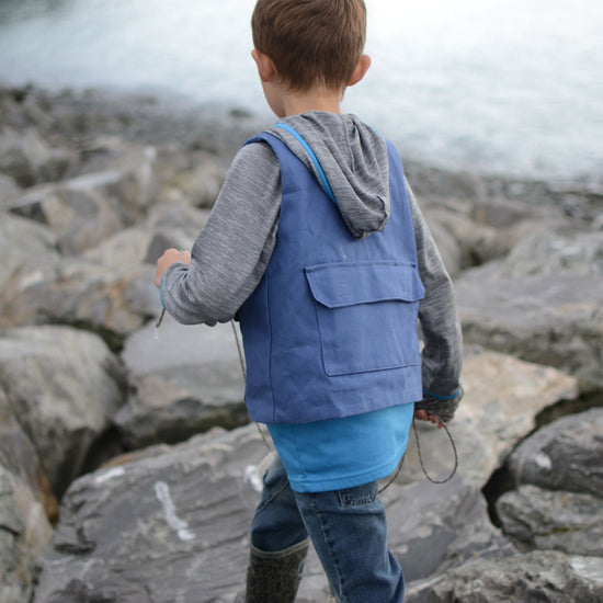 Fishing Vest ~ Add-on for Child Trailblazer Vest – Twig + Tale