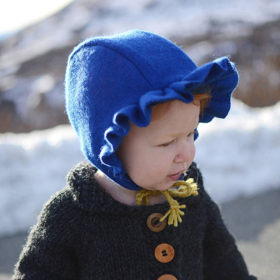Ruffle Brim Sewing Pattern Baby Child add-on for Evergreen