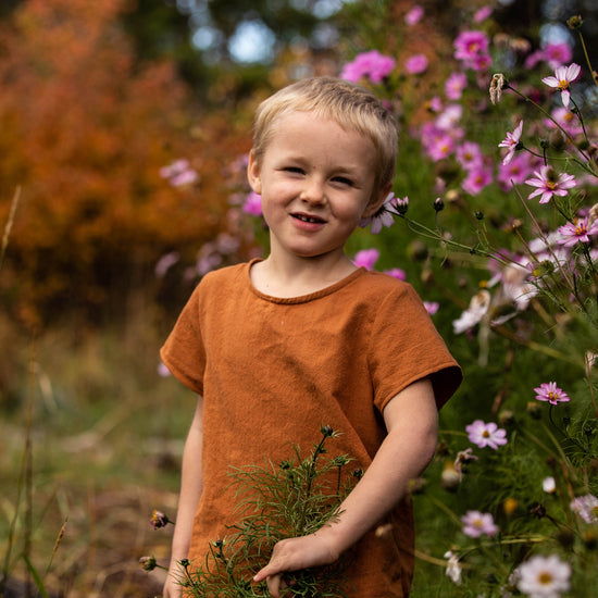 Scenic Top for Children PDF sewing pattern from Twig + Tale