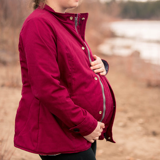 Convert your OWN jacket into a maternity coat / jacket