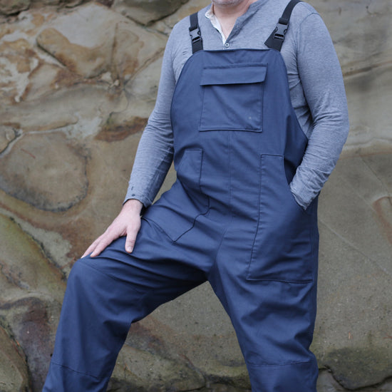 Rainhaven Overalls Sewing Pattern - Men's/Straight Fit ~ waterproof overalls