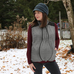 Nestledown Add-on for Trailblazer VEST ~ Zip in Baby-Wearing + Pregnancy Panels