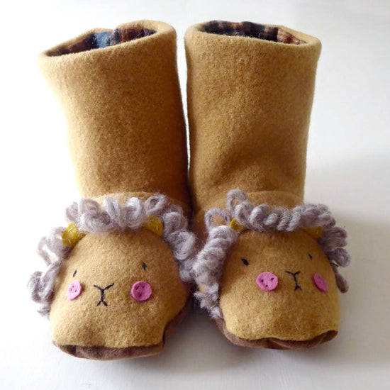 Animal Boots for Big Kids - Twig + Tale  - Digital PDF Sewing Pattern