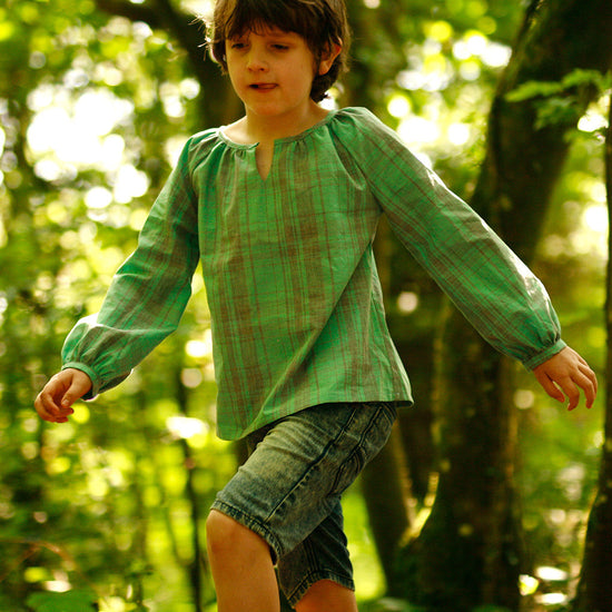 Boys - Tops Driftwood Blouse + Dress PDF digital sewing pattern by Twig + Tale 24