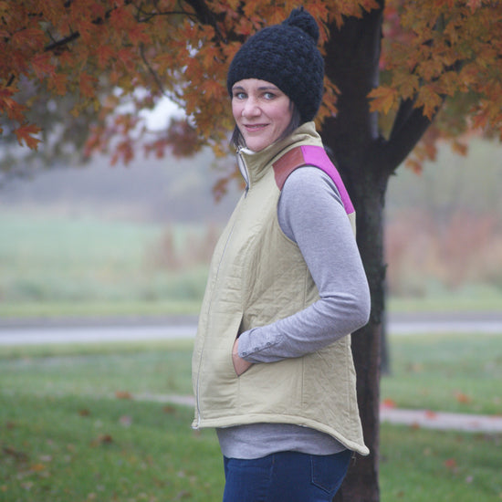 Trailblazer Vest - Women/Curved Fit ~ Digital Pattern + Video