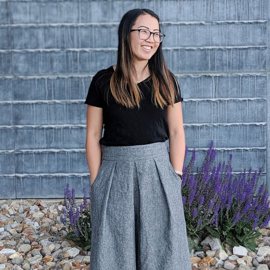 Fernway Culottes - Adult ~ Digital Pattern + Video Class