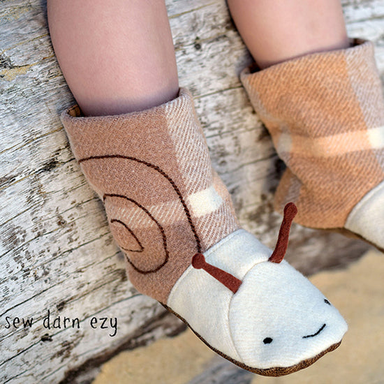 Animal Boots for Big Kids - Twig + Tale  - Digital PDF Sewing Pattern