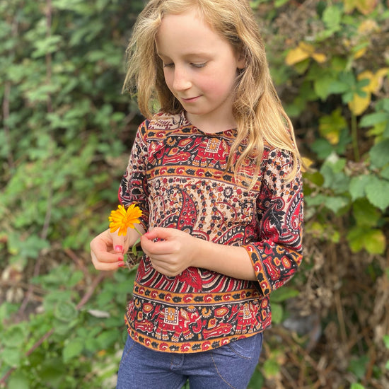 Scenic Top for Children PDF sewing pattern from Twig + Tale