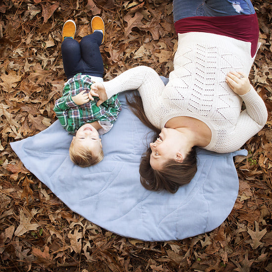 Leaf Blanket PDF digital sewing pattern by Twig + Tale 8